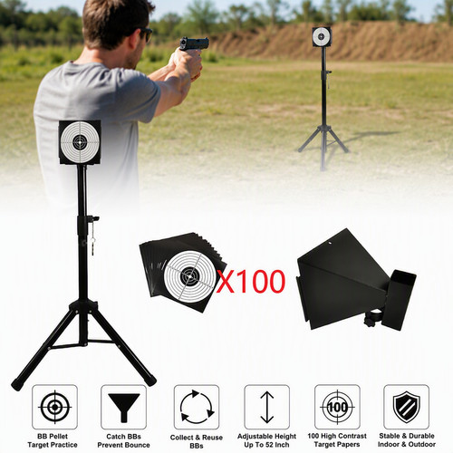 Shooting target set tripod - shooting,