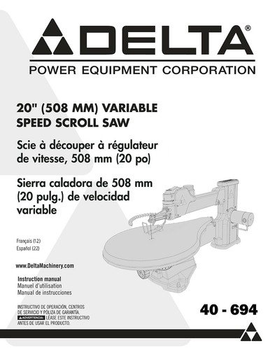 Delta 694 variable - 40-694,