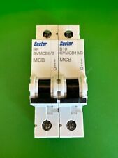 Sector MCB B6 6A SVMCB6/B B10 10A SVMCB10/B