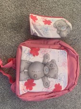 Girls Me to You Rucksack & Pencil Case New School Backpack Teddy Cute Me2u Xmas