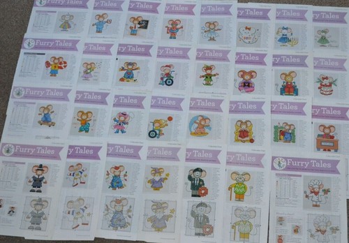Furry tales mice mouse designs - furry,