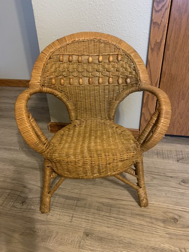 Vintage child wicker - vintage, child's