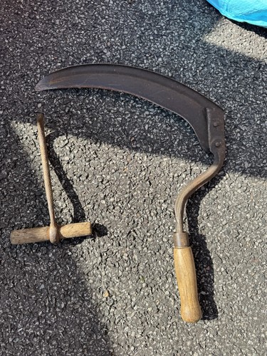 Antique hand sickle reaping - antique,