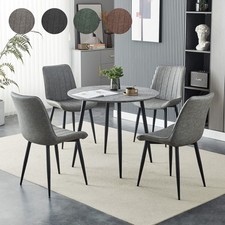Round Dining Table and 4