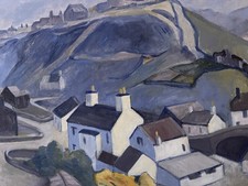 Large Mid c20th Signed Oil