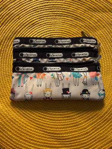 Lesportsac zip cosmetic - 3,