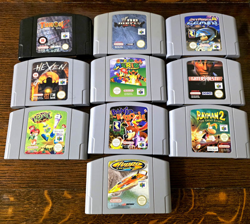 Nintendo n64 pal game - nintendo, 10-game