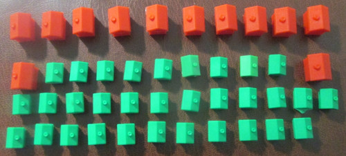 Monopoly green houses 12 - 32,