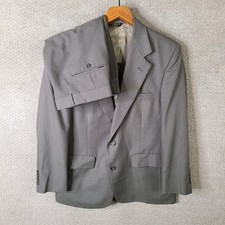 Palm Beach Suit Men 44S Taupe