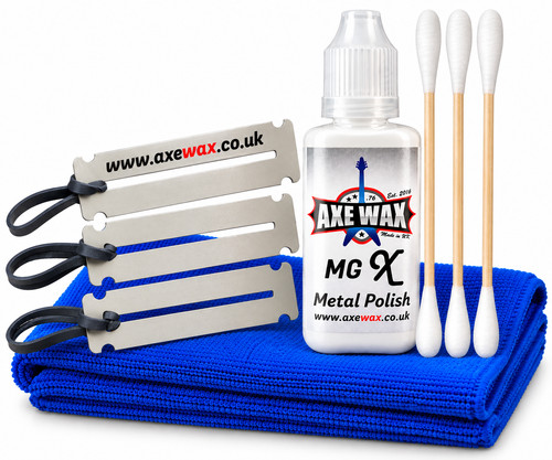 Guitar fret polish kit - guitar,
