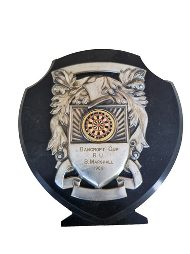 Darts shield trophy bancroft - shield,