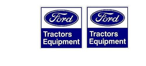 Ford tractors vinyl stickers - ford,