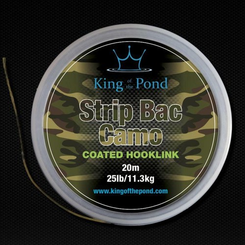 Semi stiff coated camo braid - semi,