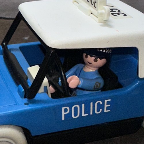 Playmobil police car - police,