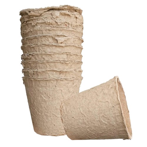 Biodegradable peat pots - biodegradable,
