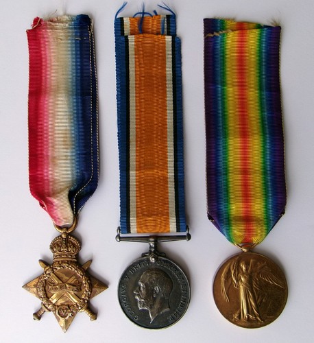 1914 star medal trio - medal,