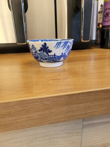 Two antique blue white - &,