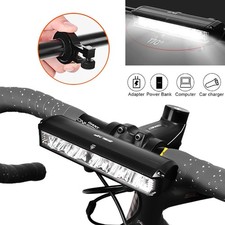 Waterproof Super Bright LED Bike Light USB Rechargeable Bicycle Front Headlight