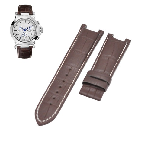 22mm brown leather watch - 22mm,