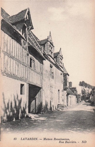 Lavardin maison renaissance - lavardin,