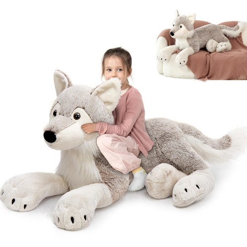Maogolan large wolf stuffed - maogolan,