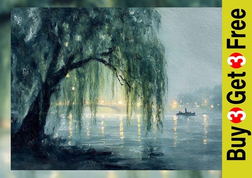 Weeping willow lake - weeping,