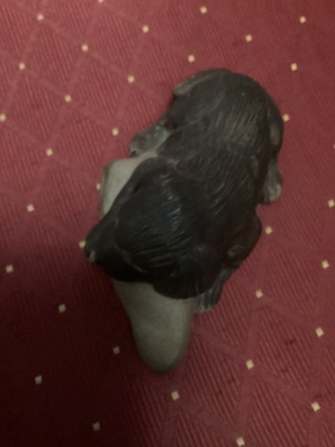 Poole pottery dog figurine - pottery,