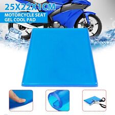 Motorcycle Bike Seat Gel Cooling Pad Shock Absorption Mat Cushion 25*22*1cm