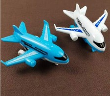 Air Bus Model Kids Children Pull Back Airliner Passenger Plane Toy Gift Random
