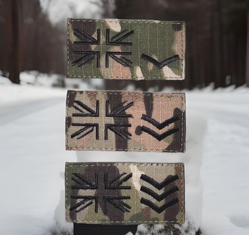British army velcr0 rank patch - velcr0,