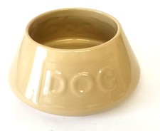 Ceramic Dog Bowl Spaniel Bowl