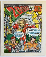 2000ad Prog 33 (1977) Judge Dredd + Dan Dare by Gibbons