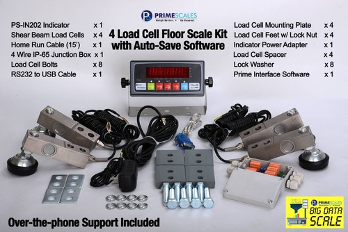 Prime scale weighing kit - scale, ntep