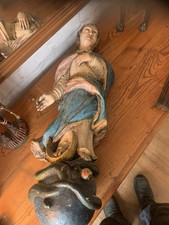 Polychrome Religious Icon