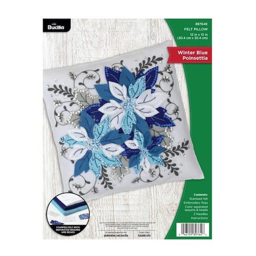 Bucilla felt pillow - 12",