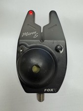 Old Skool Fox Micron E Red Led Bite Alarm Used Carp Fishing Gear