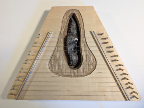 Eagle spirit lap harp - -, tk