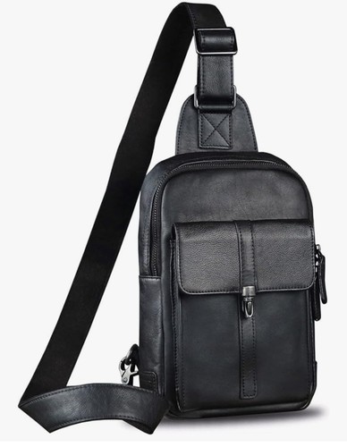 Leather sling bag crossbody - sling,