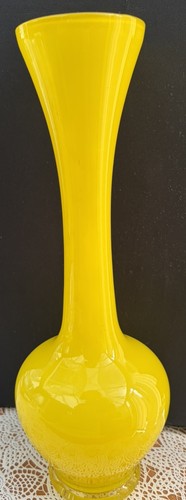 Vintage yellow opaline glass - vintage,