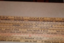 10 Yardstick Wood Wooden Ruler