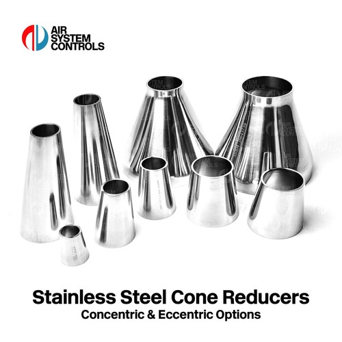 Stainless steel cone reducer - steel,
