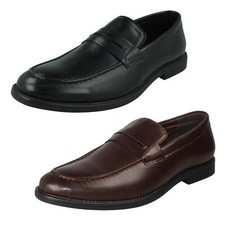 Mens Thomas Blunt Saddle Trim Slip On Shoes - A1R132