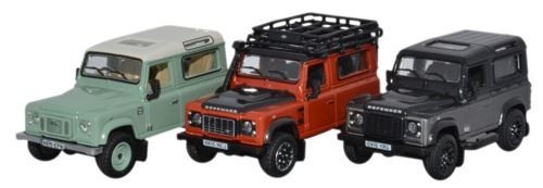 Oxford diecast set - 3pce, land