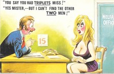 BAMFORTH SEASIDE HUMOUR PPC