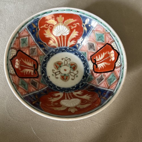 Antique japanese imari bowl - imari,