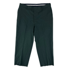 US Army Trousers Serge Green Dress Uniform Smart Suit Surplus W38 L27