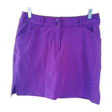 Callaway Golf Skort Women's Size 32 Inch Waist Purple Skirt With Inner Shorts