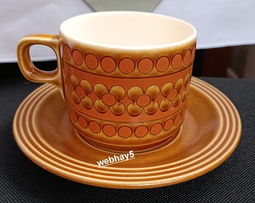 Hornsea saffron cup saucer - hornsea,