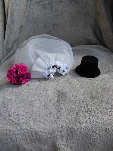 Mini hat veil used as - veil,