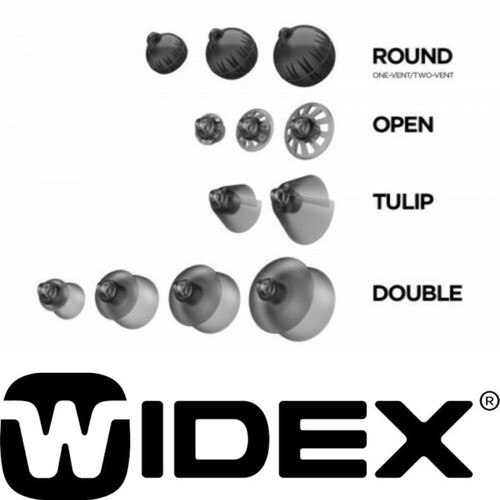 Widex domes pack - -, 10